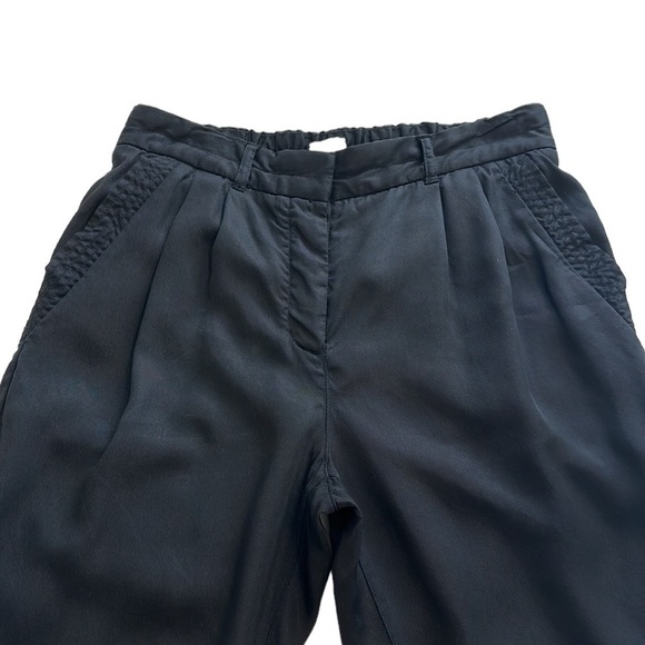 Aritiza Wilfred Black Lyocell Trouser Pants - Size 4 - Picture 3 of 12
